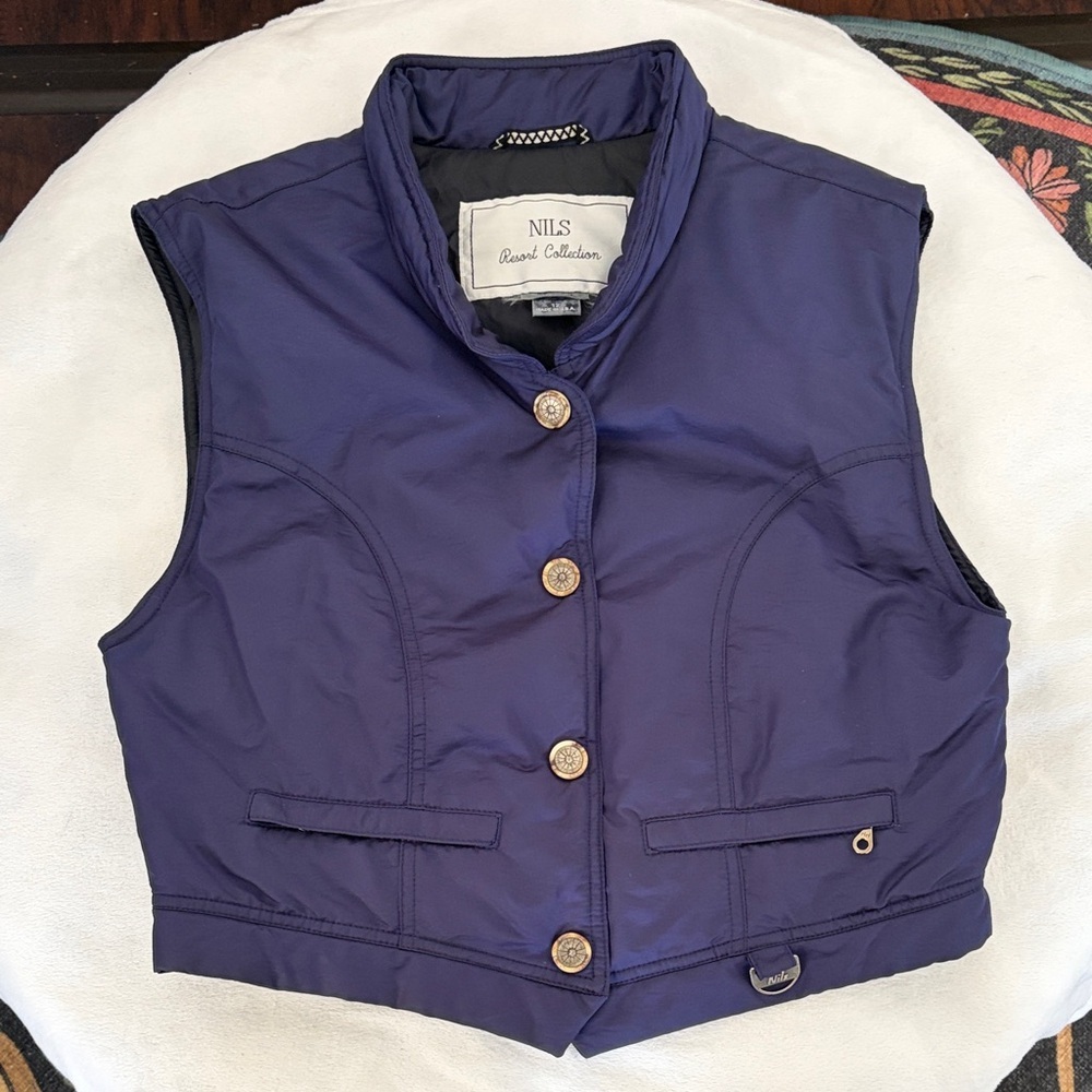 NILS Women's Rich Navy Vest